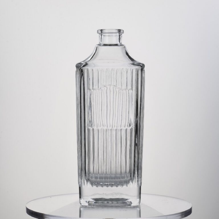 500ML800g Square Glass Bottle Is Grand And Luxurious