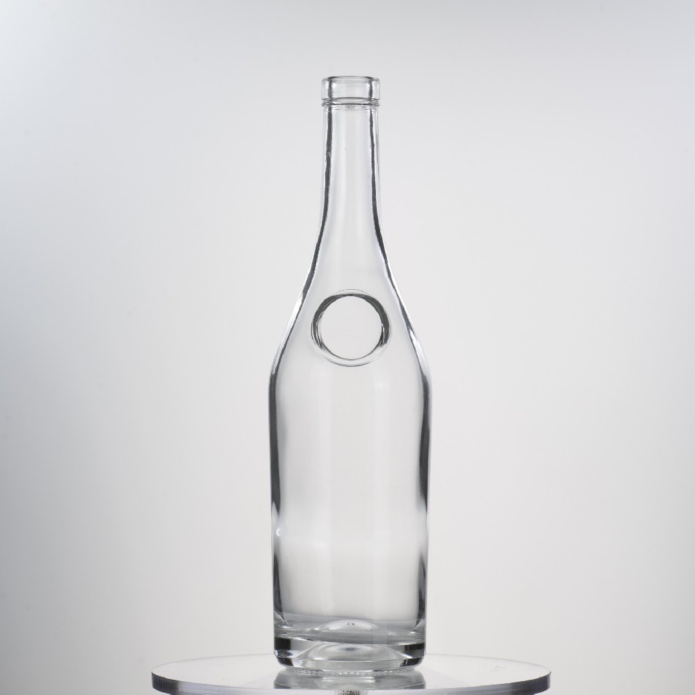 700ML 620g Customizable Classic Glass Bottle For Tequila Gin