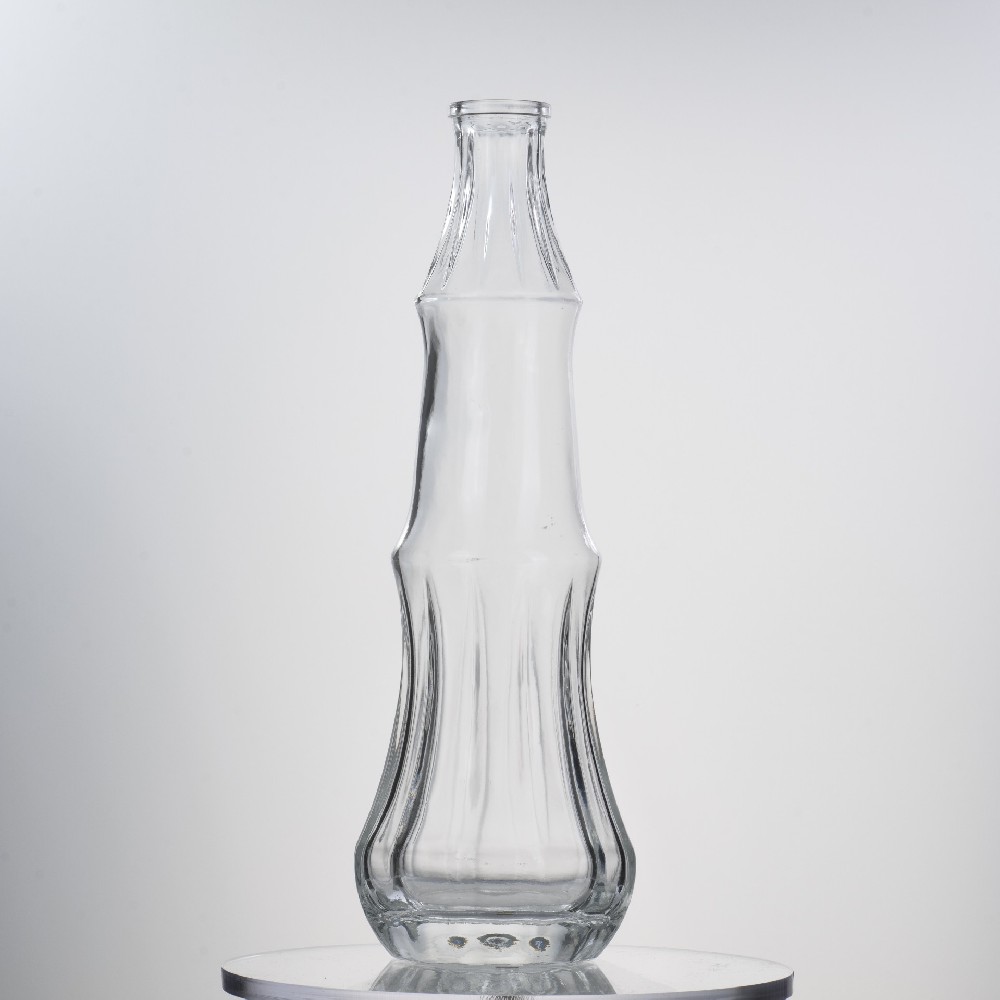 750ML 800g Contemporary Hot Selling Glass Bottle With Lid