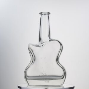 1000ML 1450g Storage Exquisite Glass Bottle With Cork Lid