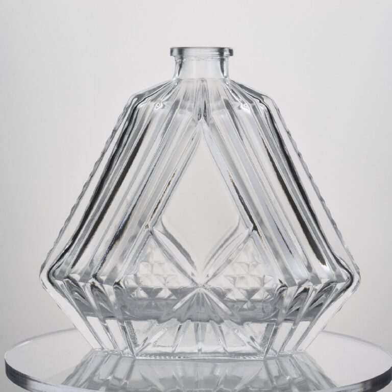 500ML 850g Special Shape Glass Bottle Is Grand And Luxurious