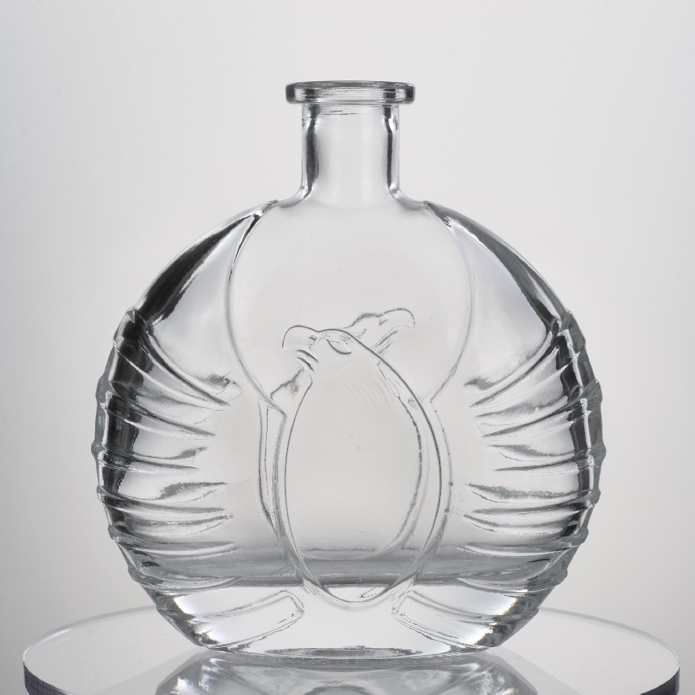 500ML 750g Special Shape Glass Bottle Is Grand And Luxurious
