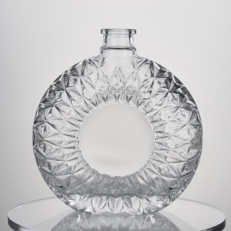 500ML 650g Special Shape Glass Bottle Is Grand And Luxurious