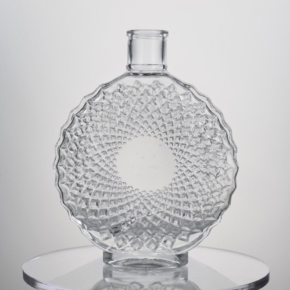 500ML 680g Special Shape Glass Bottle Is Grand And Luxurious