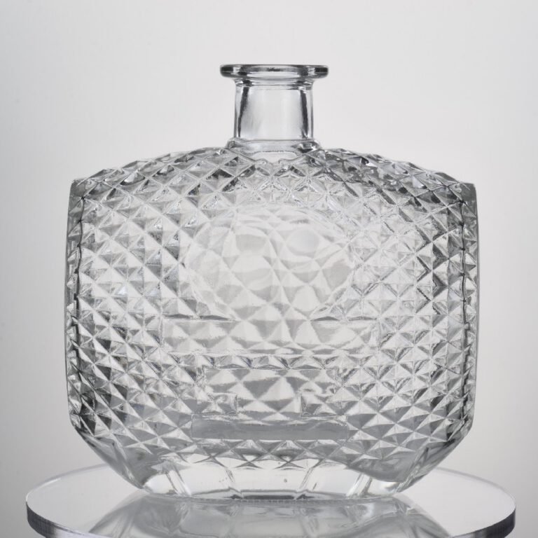 1000ML 1000g Popular Low Price Glass Bottle With Cork Lid