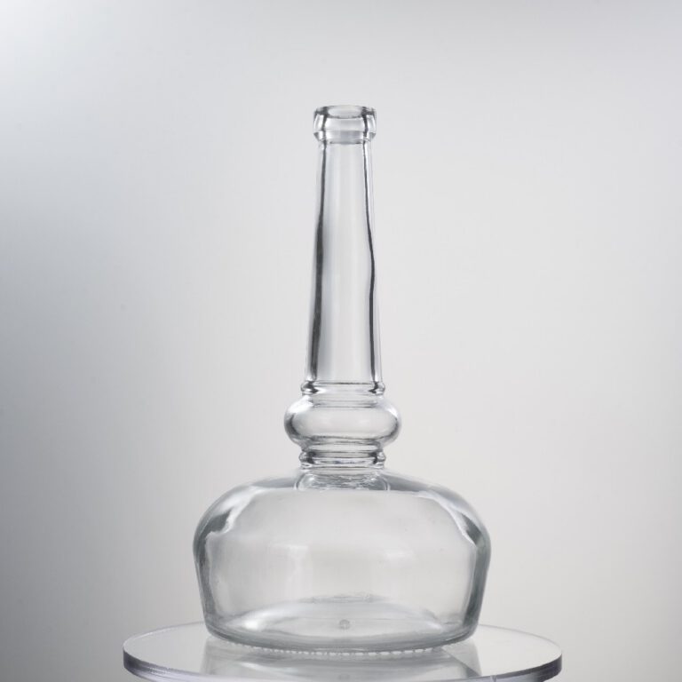 750g Transparent Fashion Glass Bottle With Stopper