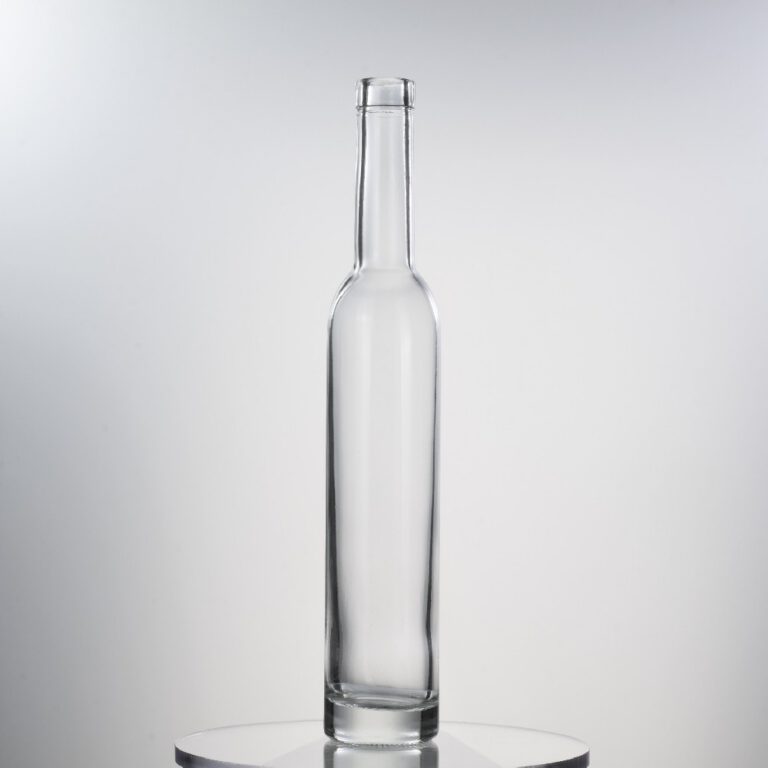 375ML 520g Popular Material Glass Bottle For Vodka Spirits