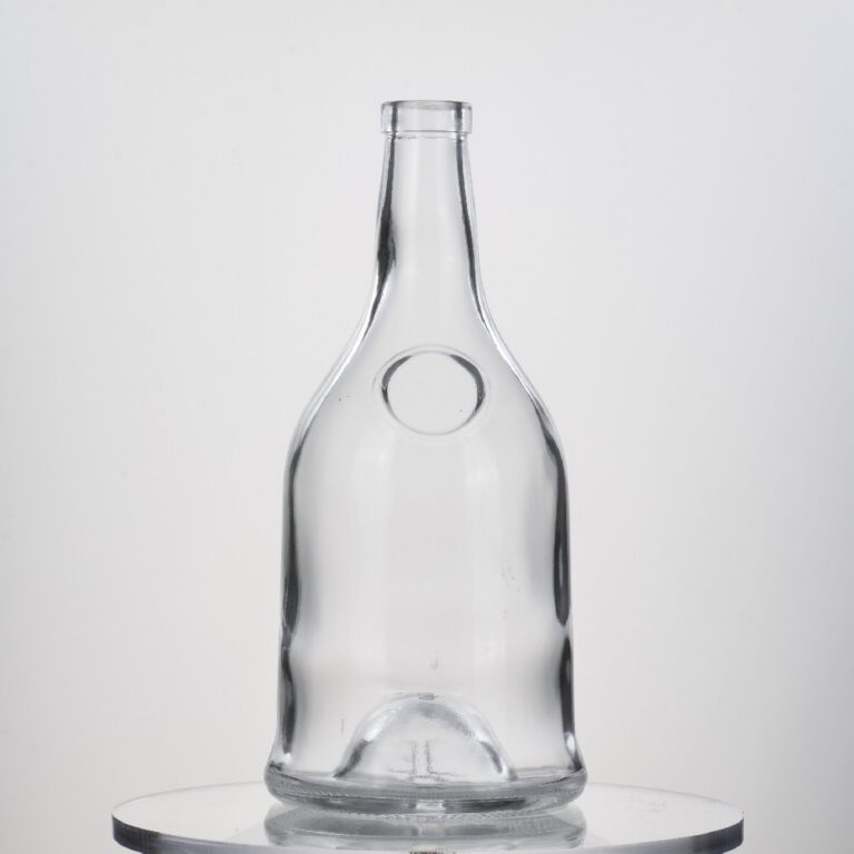 750ML620g Round Glass Bottle Is Grand And Luxurious