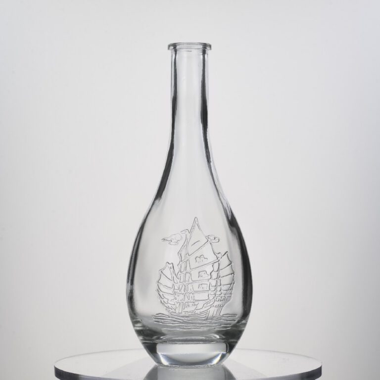 500ML 580g Factory Direct Price Glass Bottle For Whiskey