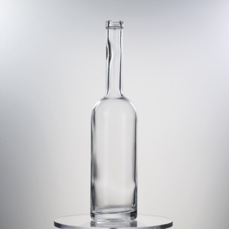750ML750g Wholesale Factory Glass Bottle With Cork Lid