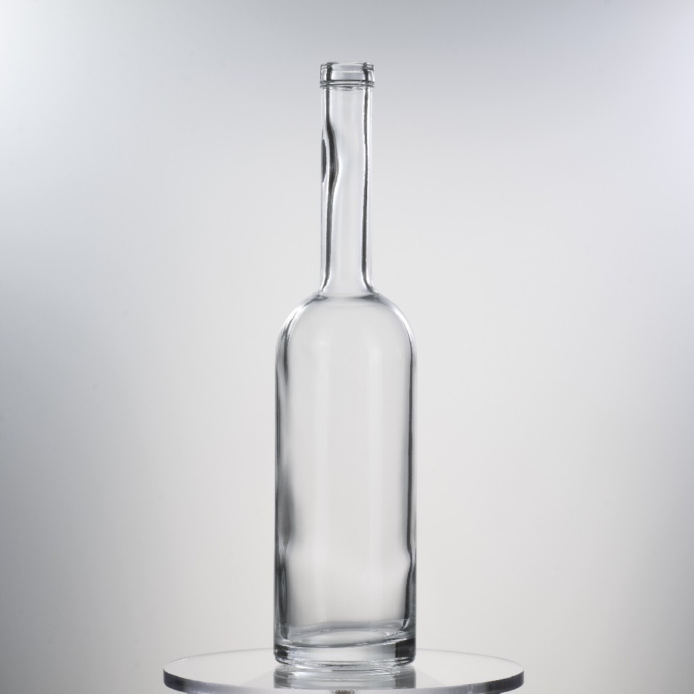 750ML750g Wholesale Factory Glass Bottle With Cork Lid