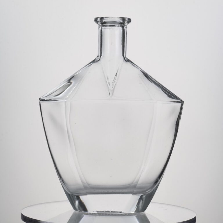 750ML850g Wholesale Factory Glass Bottle With Cork Lid