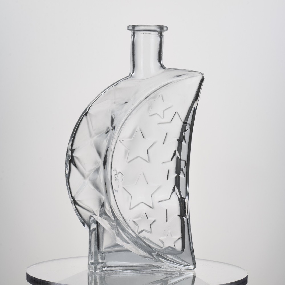 500ml 680g Factory Outlet Recyclable Glass Bottle For Liquor