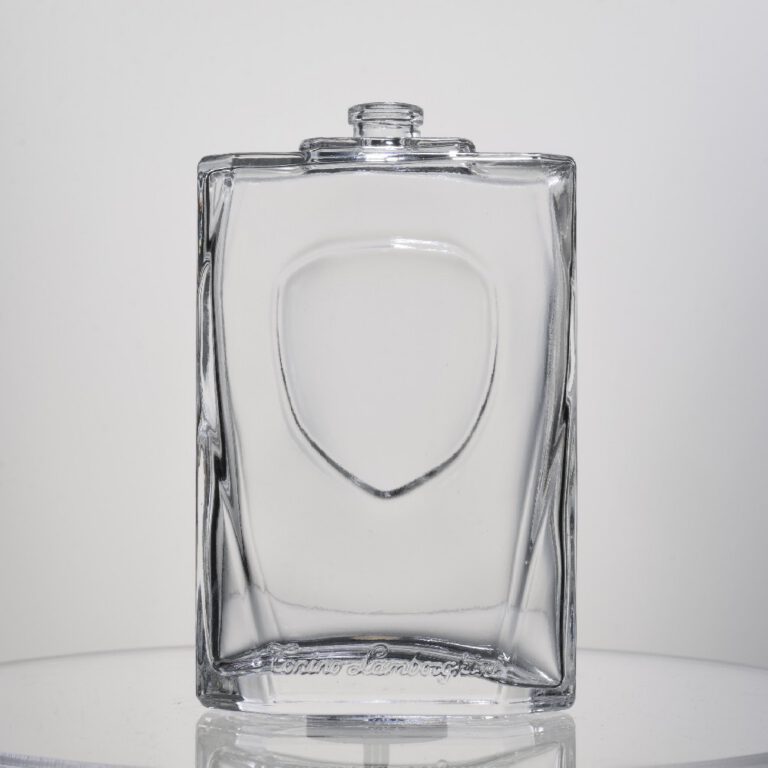 200g Embossed High Performance Rum Glass Bottle