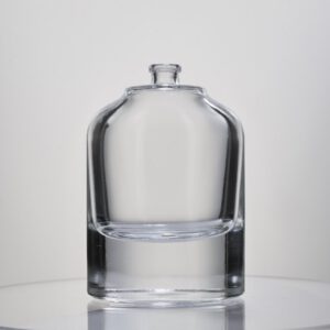 Customized Printing Empty Round Perfume Glass Bottle