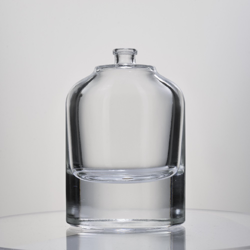 Customized Printing Empty Round Perfume Glass Bottle