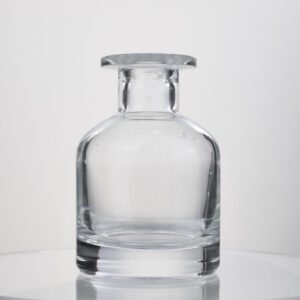125ml 250g Round Embossed Logo Perfume Bottle