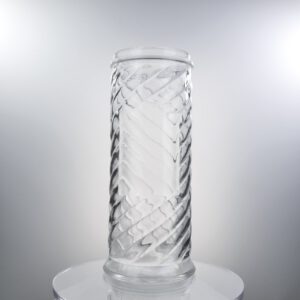750g Custom Luxury Packing Round Glass Jar