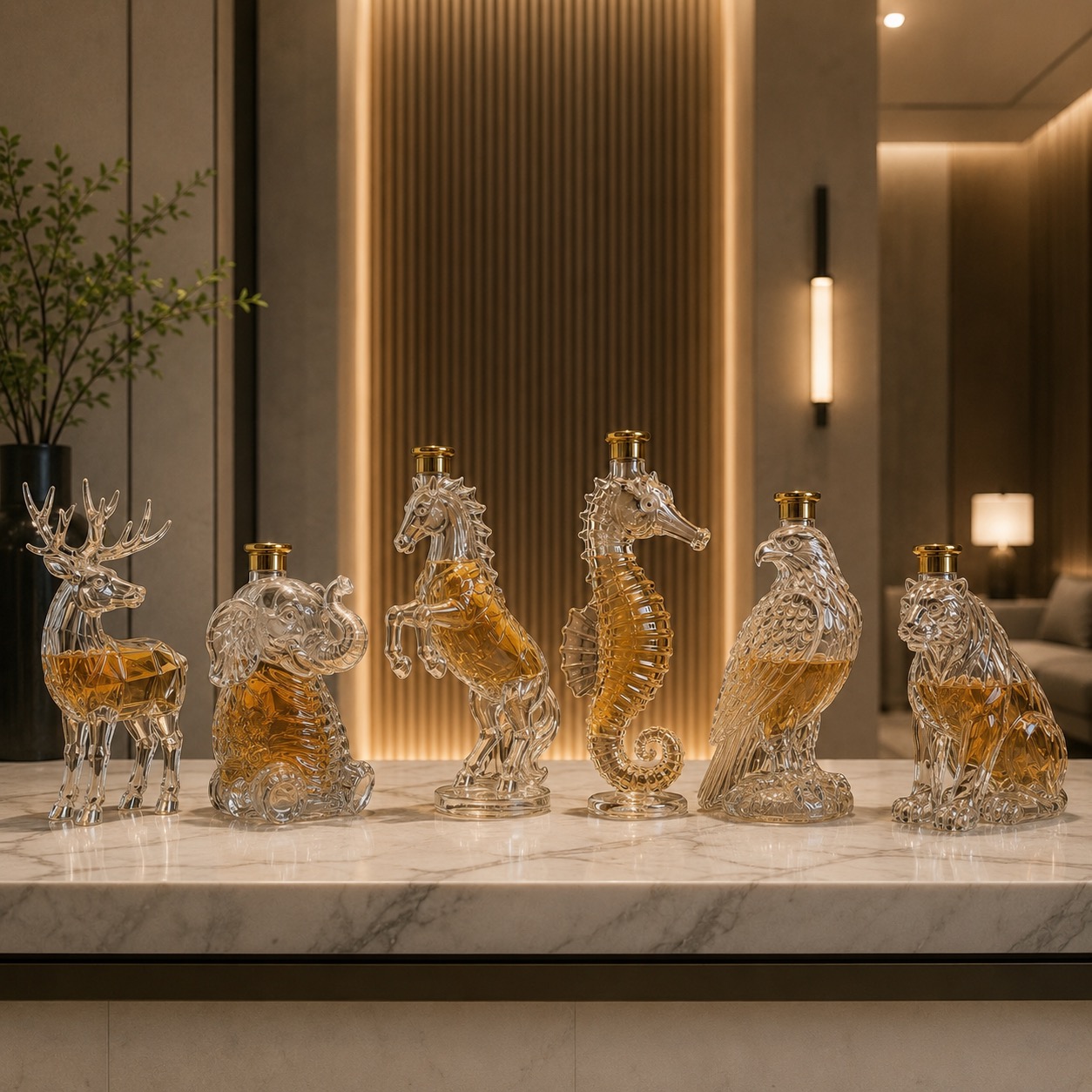 Custom glass bottles for hotels and hospitality amenities